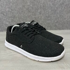 Cuater by TravisMathew Mens Size 10.5 The Daily Wool Casual Shoes Black